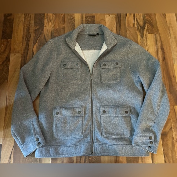 Marc Anthony Light Gray Shirt Jacket - Picture 7 of 7